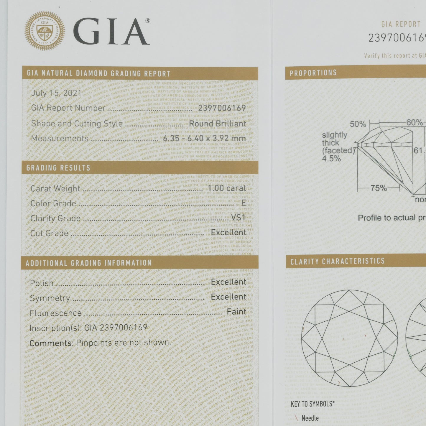極上 天然 ダイアモンドリング 指輪 1.00ct ハート&キュピット GIA鑑定書付