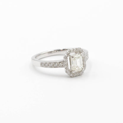 プラチナ Pt950 リング ダイヤモンド 11.5号