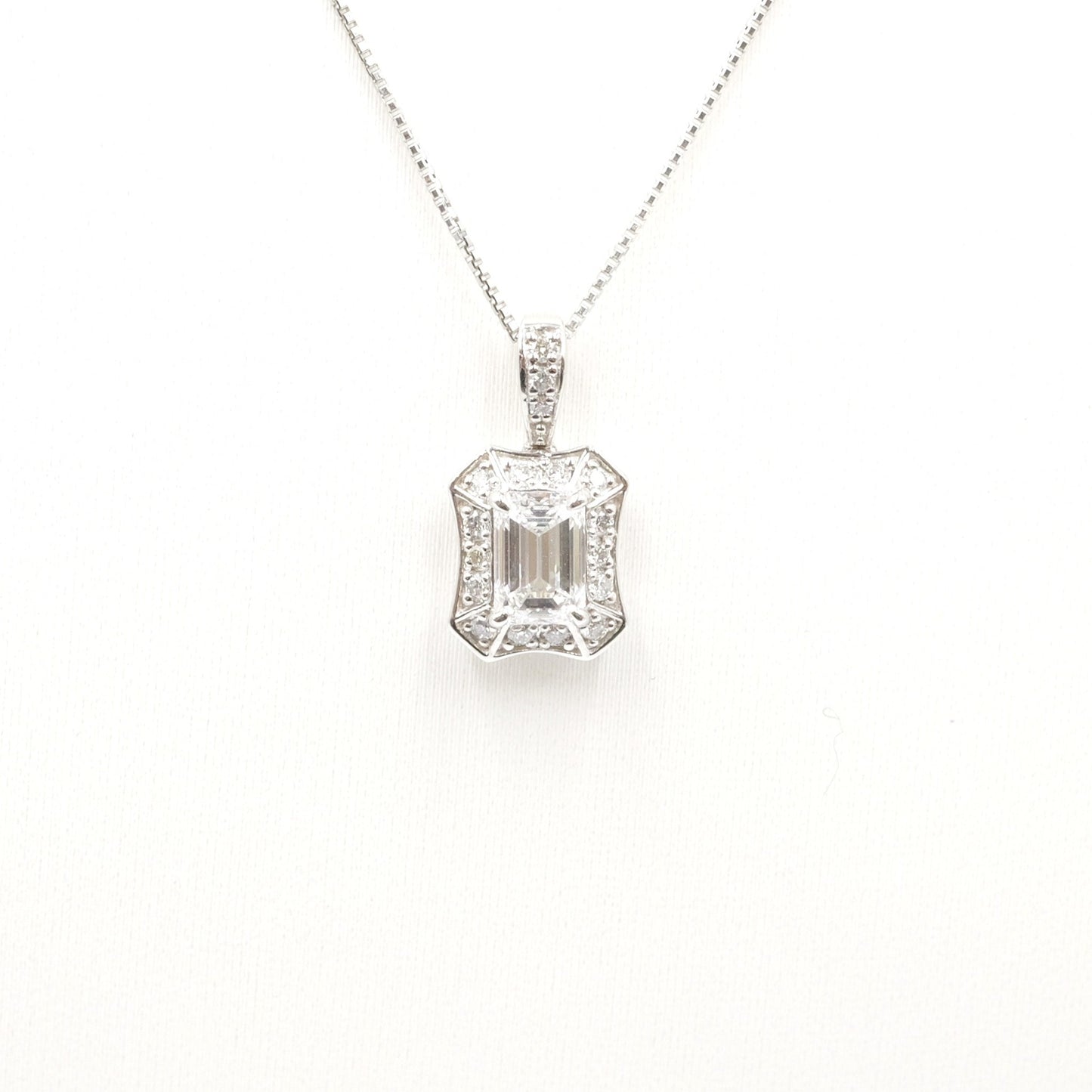 プラチナ Pt900 ペンダント ダイヤモンド GIA 鑑別書 ネックレス Pt850