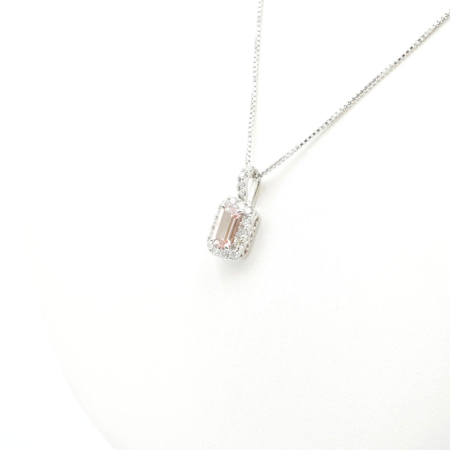 プラチナ Pt900 ペンダント パパラチアサファイヤ GIA 鑑別書 ネックレス Pt850