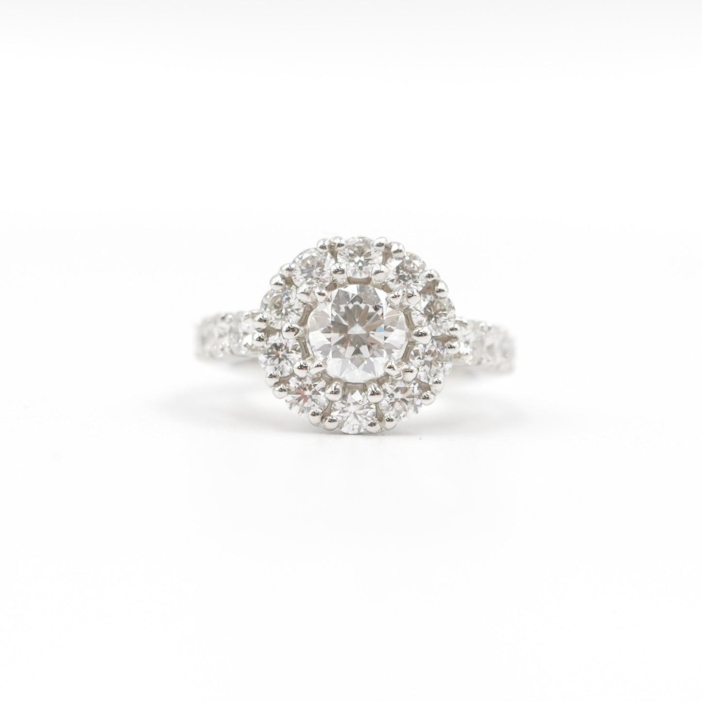 極上 天然 ダイアモンドリング 指輪 1.00ct ハート＆キュピット GIA鑑定書付