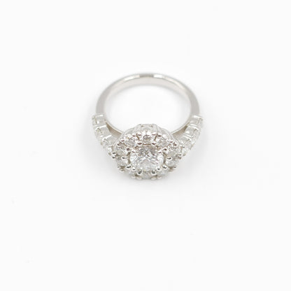 極上 天然 ダイアモンドリング 指輪 1.00ct ハート＆キュピット GIA鑑定書付