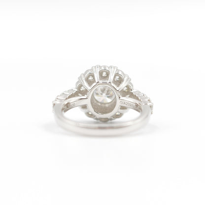 極上 天然 ダイアモンドリング 指輪 1.00ct ハート＆キュピット GIA鑑定書付