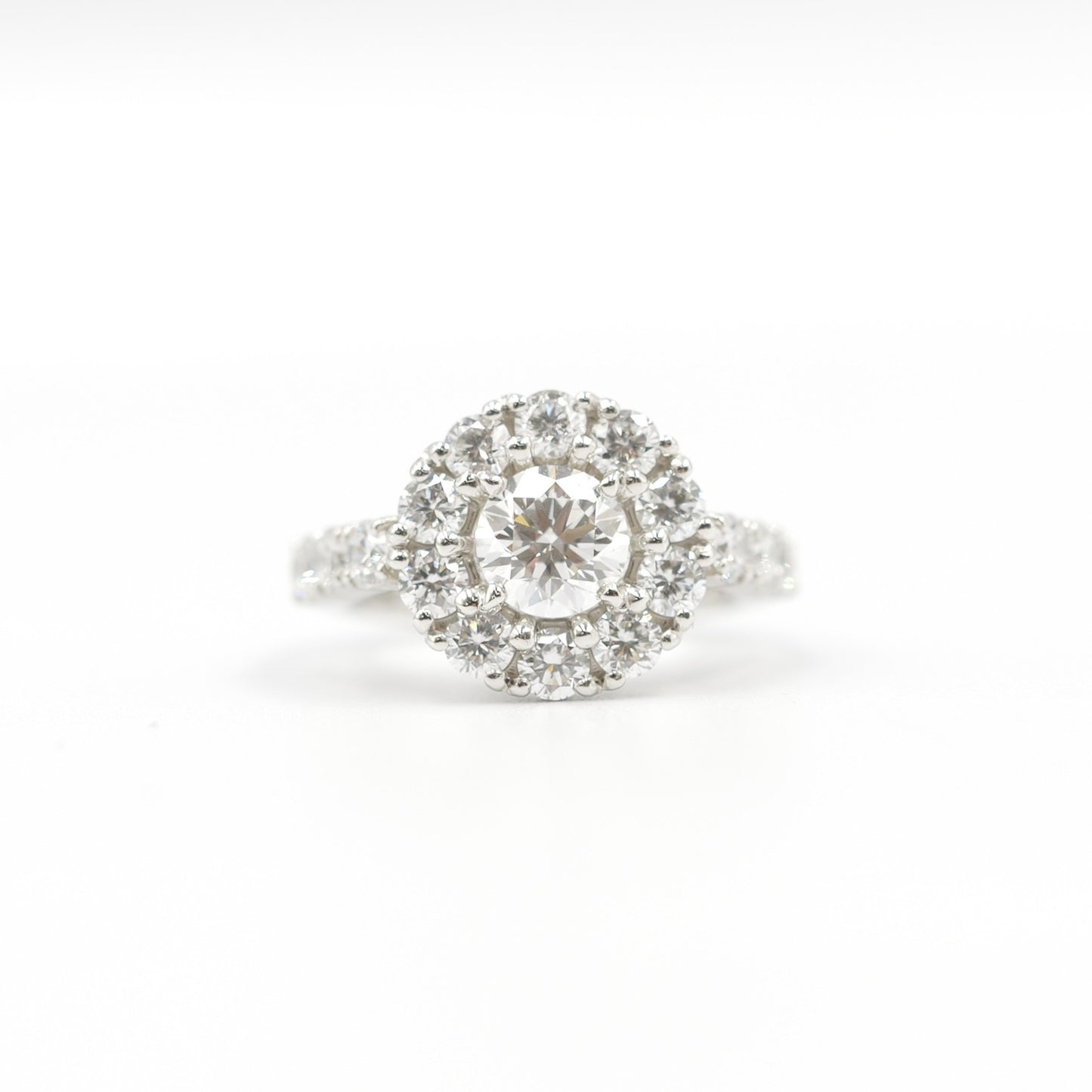 極上 ラボグロウン LGD ダイアモンドリング 指輪 1.04ct IDEAL CUT IGI鑑定書付