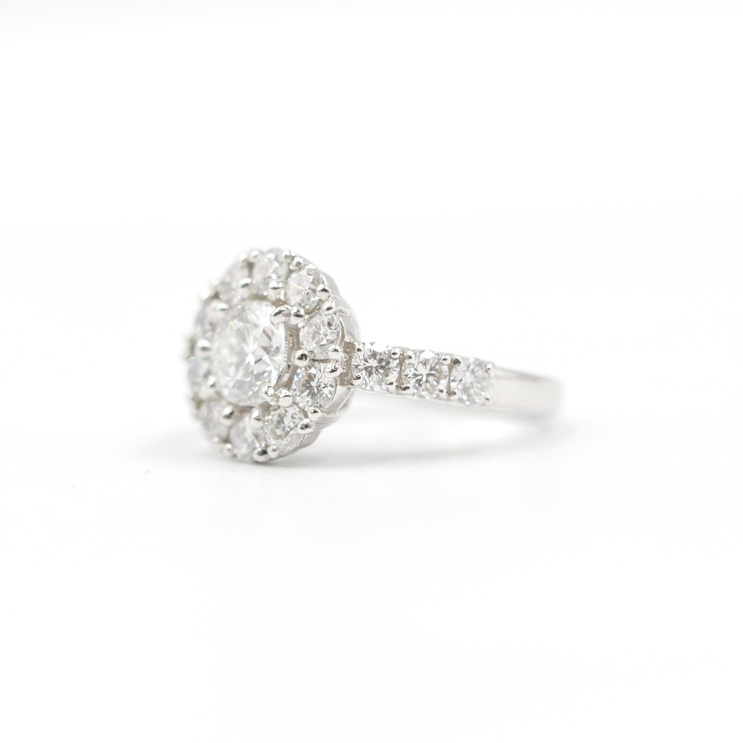 極上 ラボグロウン LGD ダイアモンドリング 指輪 1.04ct IDEAL CUT IGI鑑定書付