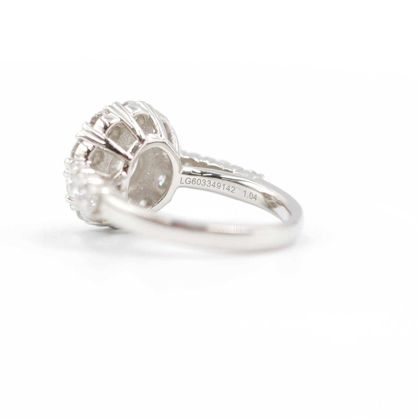 極上 ラボグロウン LGD ダイアモンドリング 指輪 1.04ct IDEAL CUT IGI鑑定書付