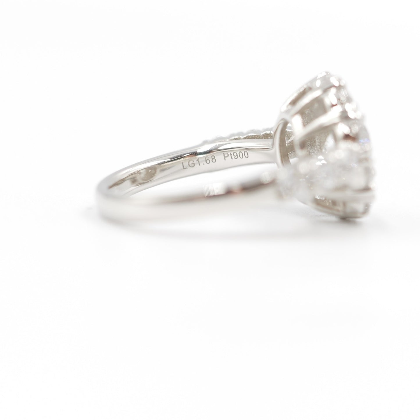 極上 ラボグロウン LGD ダイアモンドリング 指輪 1.04ct IDEAL CUT IGI鑑定書付